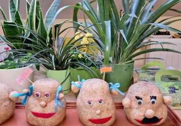 🌱 Rosnące głowy na kółku plastycznym! 🎨