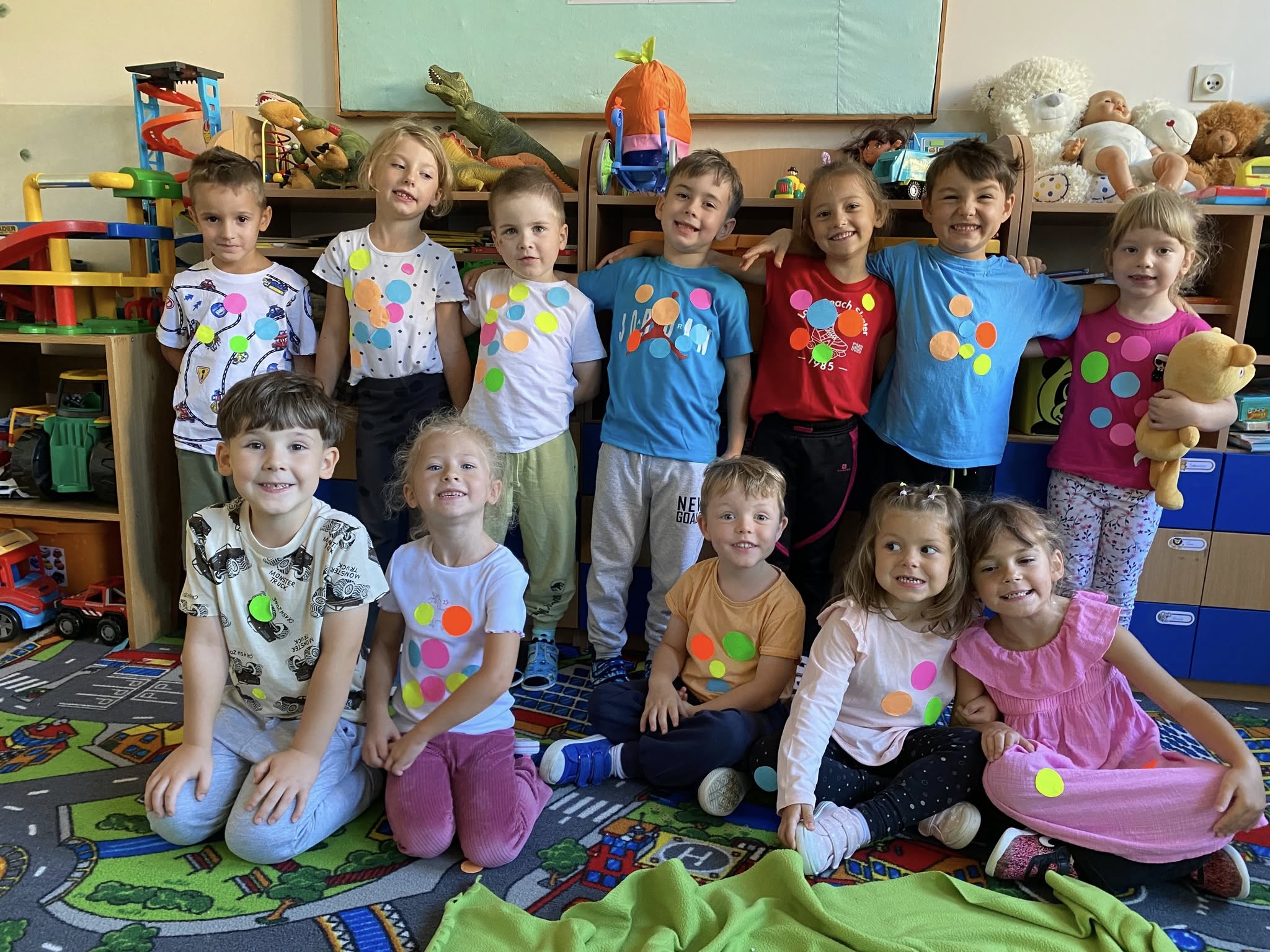 Dzień Kropki w oddziale przedszkolnym