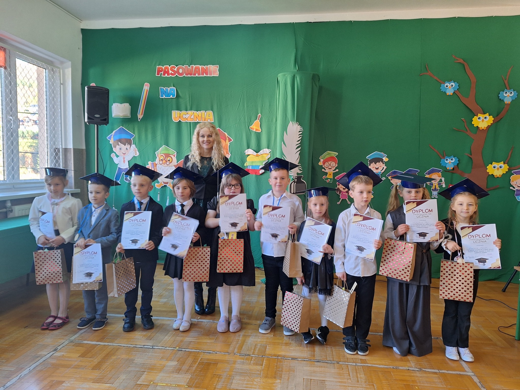 Ślubowanie uczniów klasy 1.