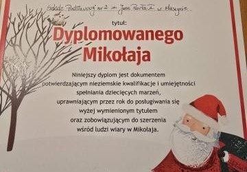 „Zostań Dyplomowanym Mikołajem”