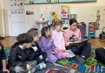 Czytanie z Kubusiem Puchatkiem